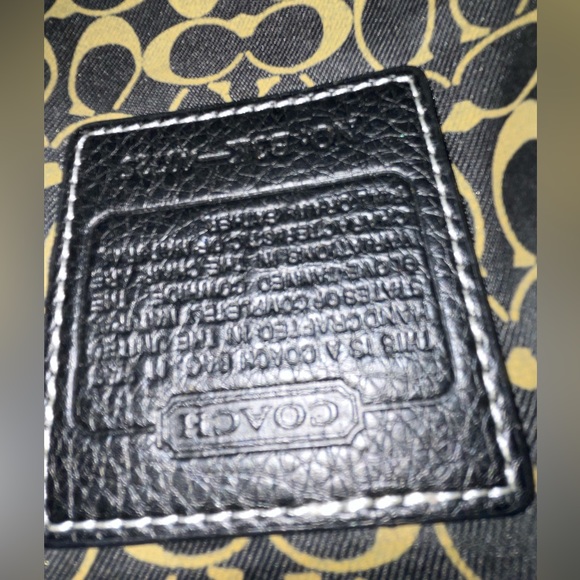 Coach signature print crossbody bag side os - Picture 6 of 15